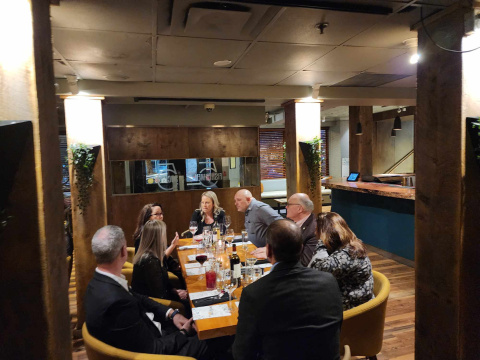 Medavie Blue Cross table with host Dr. Robert Strang